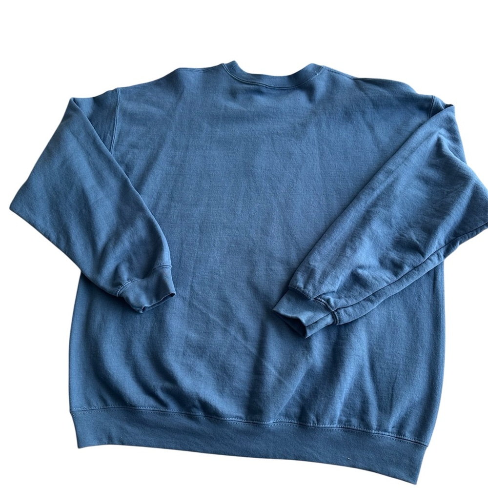 BABE Women's Blue Crewneck Embroidered Sweatshirt XL NWOT - Picture 5 of 5